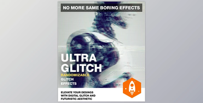 Ultra Glitch Random Glitch Effect Template and Action - 52186165