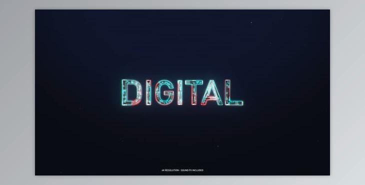 Digital Logo Reveal (Videohive 31442252) - AE Project