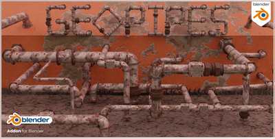 Blender Market – Geopipes – Geometry Nodes Pipes v1.2.0