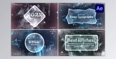 Xmas Typography for After Effects (Videohive 49716215) - AE Project