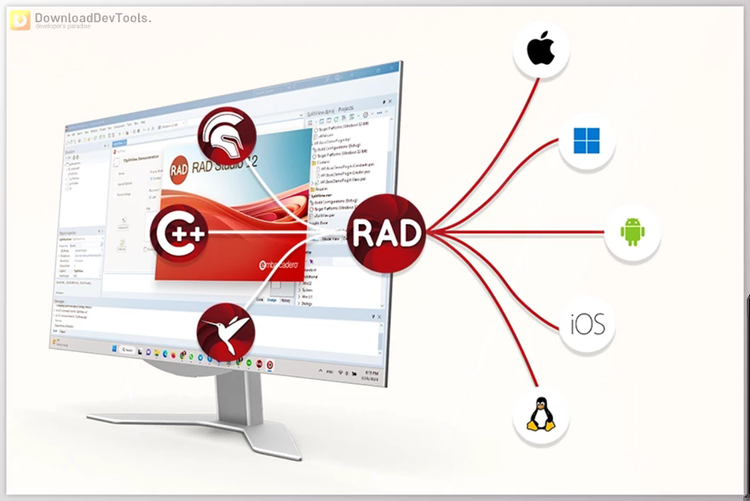 Embarcadero RAD Studio 12.2 Athens Update 2 v29.0.53982.0329 + Lite 18.4 + Inline Update + Patcher