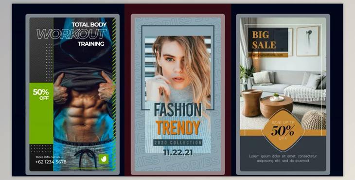 Trendy Instagram Stories Minimal Pack (Videohive 29590631) - AE Project