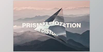 Prism Lens Distortion Photo Effect CreativeMarket-5780459 (PSD)
