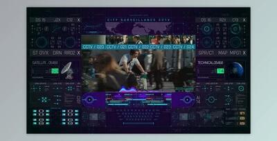 Hud Pro CCTV (Videohive 50463160) - AE Project