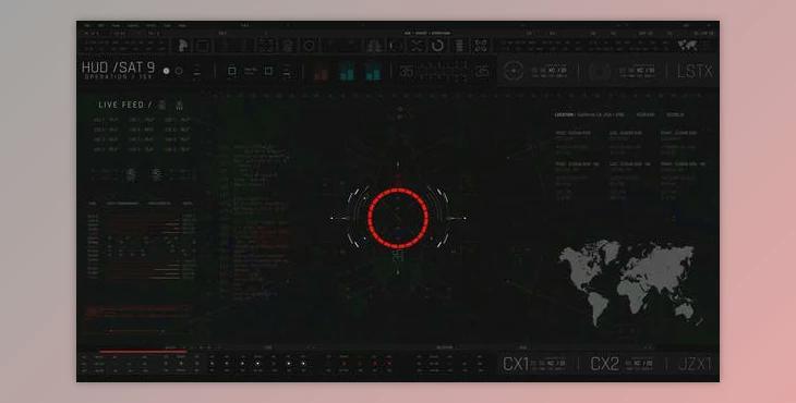 HUD Covert Operations Satellite 9 (Videohive 52323200) - AE Project