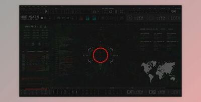 HUD Covert Operations Satellite 9 (Videohive 52323200) - AE Project