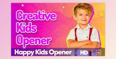 Kids Vlog Opener (Videohive 36649310) - AE Project