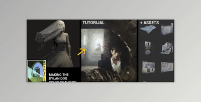 Creating Realistic Horror Scene In Blender + 37 Photoscanned Stone Assets