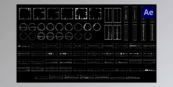 Infographic Elements Audio Motion for After Effects (Videohive 51914243) - AE Project