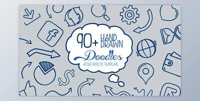 Hand Drawn Doodle Pack After Effects (Videohive 40167557) - AE Project