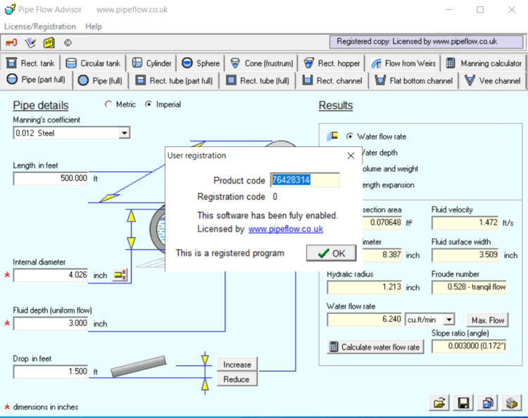 PipeFlow Advisor v1.10