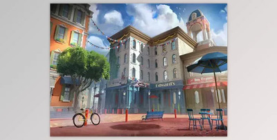 Unity Asset - Modular Stylized Colonial Town v1.0