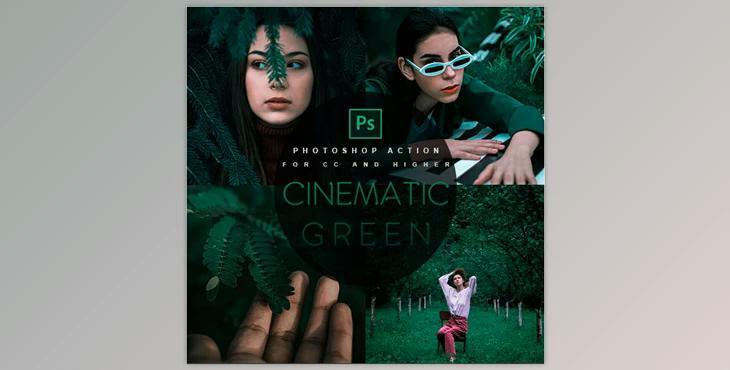Cinematic Green – Photoshop Action GraphicRiver-28088947