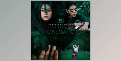 Cinematic Green – Photoshop Action GraphicRiver-28088947