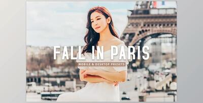Fall in Paris Pro Lightroom Presets CreativeMarket - 7469787