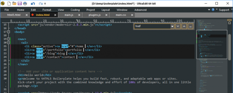 UltraEdit 32.0.0.32
