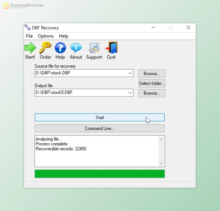 DBF Recovery v4.44 (13 Nov 2024) + Portable Edition + License Key