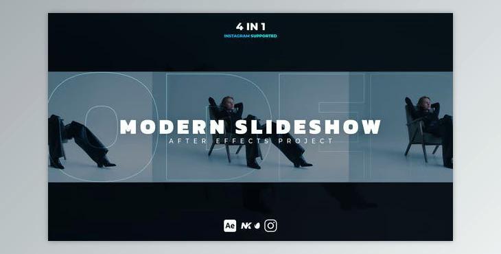 Modern Slideshow (Videohive 38191097) - AE Project