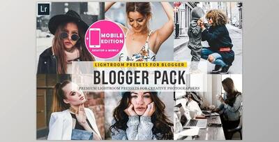 25 Pro Blogger Lightroom Mobile (DNG)