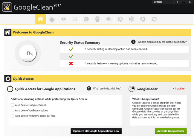 Abelssoft GClean (GoogleClean) 2025 v225.01.59613