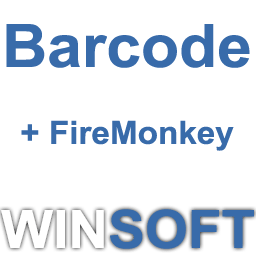 WINSOFT Barcode v6.3 for Delphi 5-11 / for FireMonkey v6.8