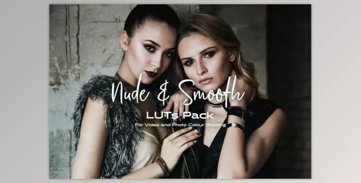 Nude & Smooth Luts Pack 6406834 (CUBE, 3DL)