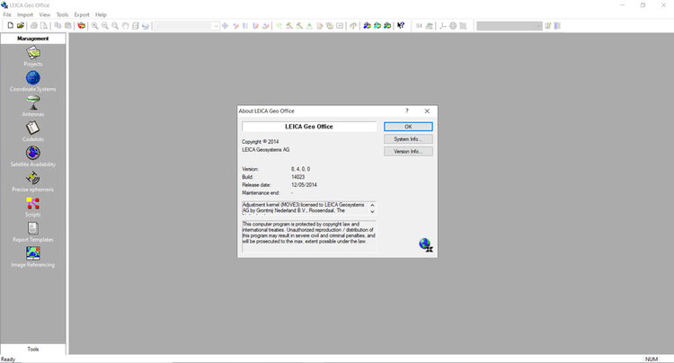 Leica GEO Office 8.4.0.0.14023