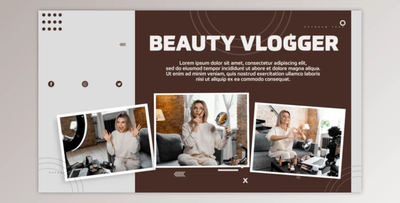 Beauty Vlogger (Videohive 50146335) - AE Project