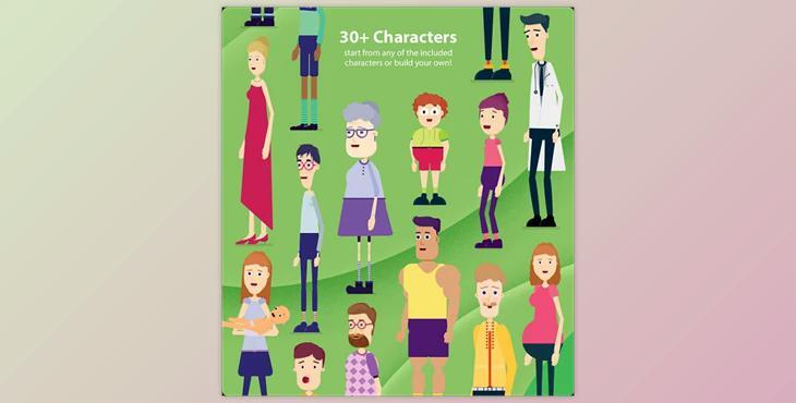 Character Animation Explainer Toolkit V2 (Videohive 23819644)