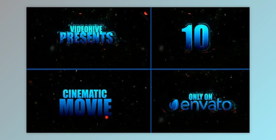 Cinematic Trailer With Countdown (Videohive 33744780) - AE Project