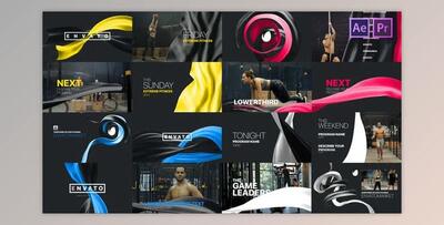 Broadcast Design Ribbons (Videohive 26925986)