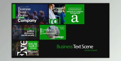 Business Titles Scenes (Videohive 51849439)