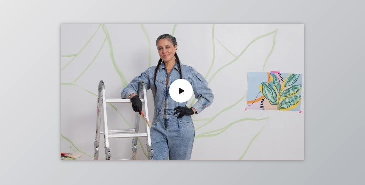 Domestika – Interior Mural Painting