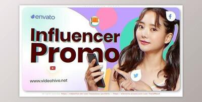 Influencer Promo (Videohive 43106223) - AE Project
