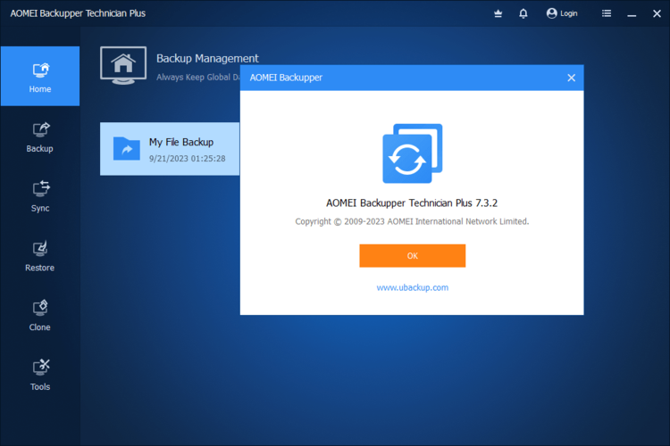 AOMEI Backupper 7.5.0 All Editions + WinPE