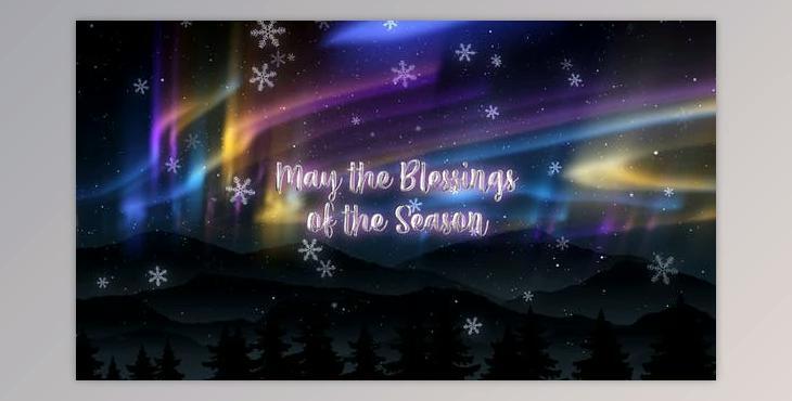 Christmas Lights Greetings (Videohive 35183028) - AE Project