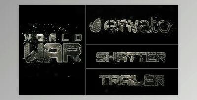 Action Shatter Trailer (Videohive 26422664) - AE Project