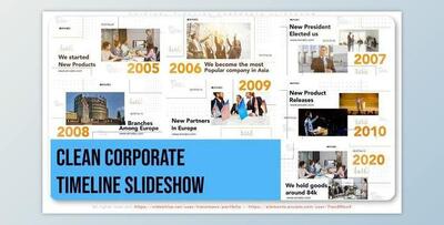 Original Timeline Corporate Slideshow (Videohive 47396124) - AE Project