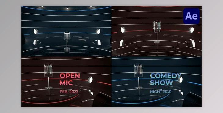 Stand Up Announcement for After Effects (Videohive 45817804) - AE Project