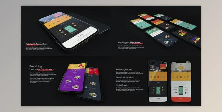 Black Room - App Presentation - Phone 12 (Videohive 29554973) - AE Project