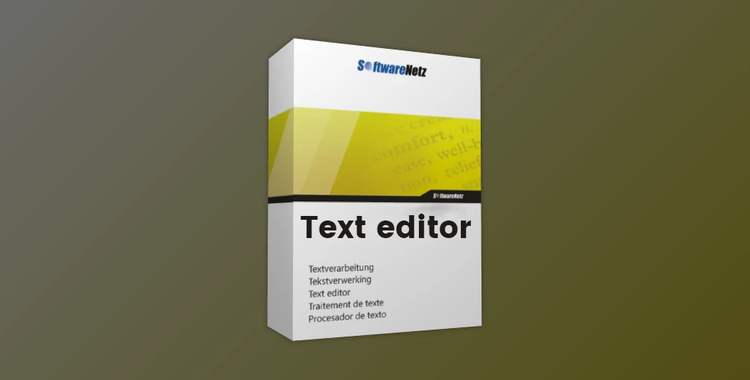 Softwarenetz Text editor v1.34 Multilingual + Keygen