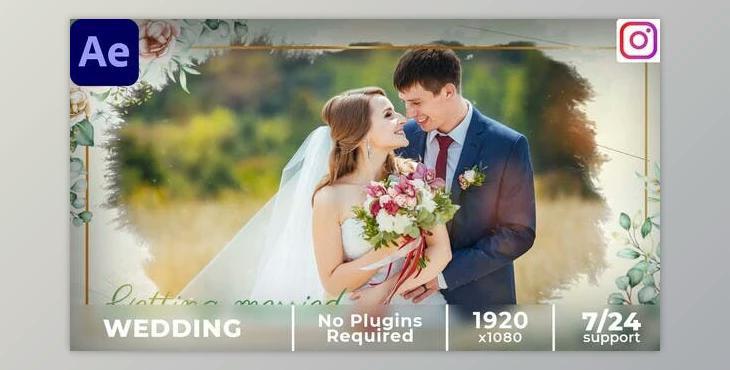 Floral Wedding Invitation (Videohive 37204263) - AE Project