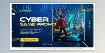 Cyber World Gamer Promo (Videohive 40273124) - AE Project