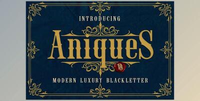 Aniques Font