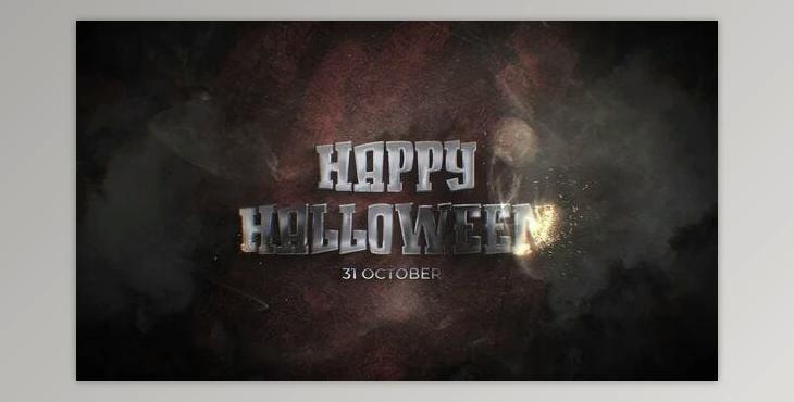 Halloween ID (Videohive 34372979) - AE Project