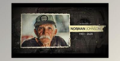 Funeral Memory Slides For Premiere Pro (Videohive 41862608)