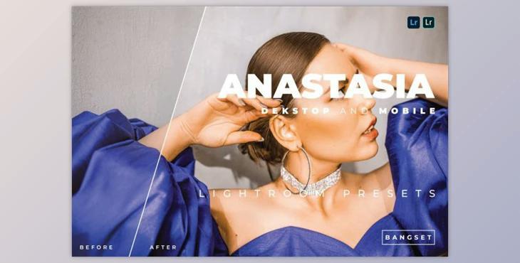 Anastasia Desktop and Mobile Lightroom Preset by Bangset