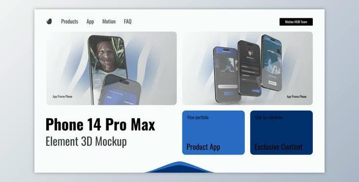Pro14 Phone Mockup (Videohive 43634233) - AE Project