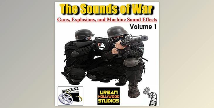 Urban Hollywood Studios The Sounds of War Guns Vol 1 MP3