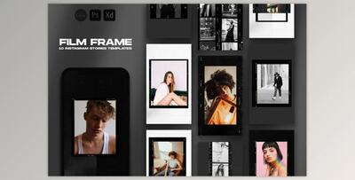 Film Frame Instagram Story Template Creativemarket 4697775